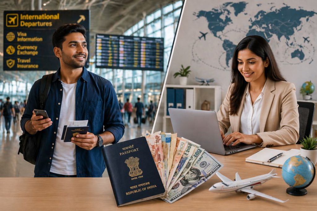 Visa forex travel insurance tips for Indian travellers and agents 2026