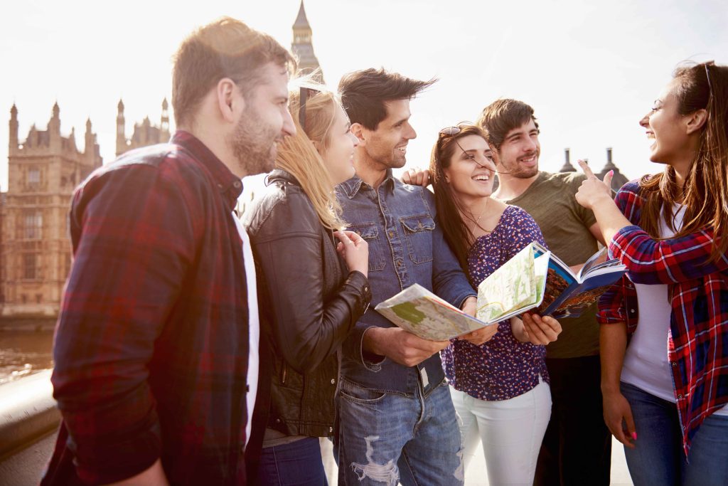 A Fixed group departure to Europe enjoying together