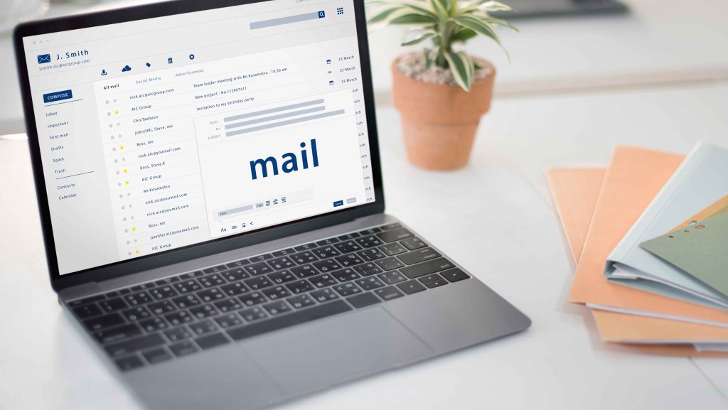 A laptop showing Email ID manadatory for flight bookings